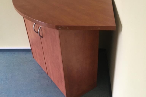 Kermax Eckschrank Farbe Cognac